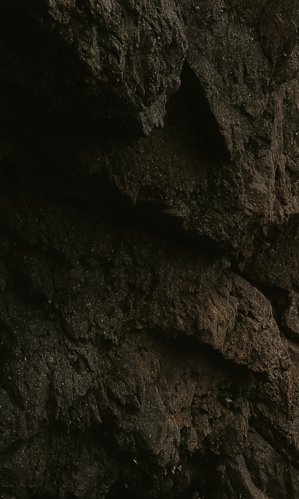 A rock formation.